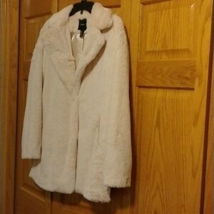 Women's Faux Fur Coat size M, Mob Wife